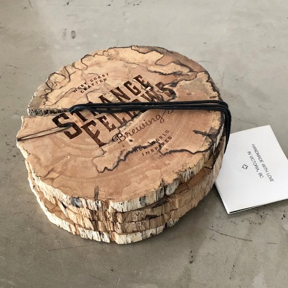 A set of Driftwood Coasters from Strange Fellows - Picture 10 of 16